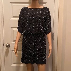 Women's Black RhineStone Dress